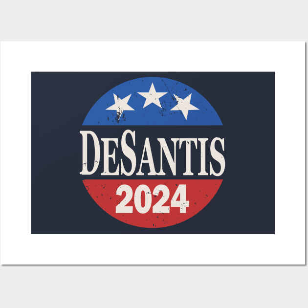 Vintage DeSantis 2024 Wall Art by Etopix